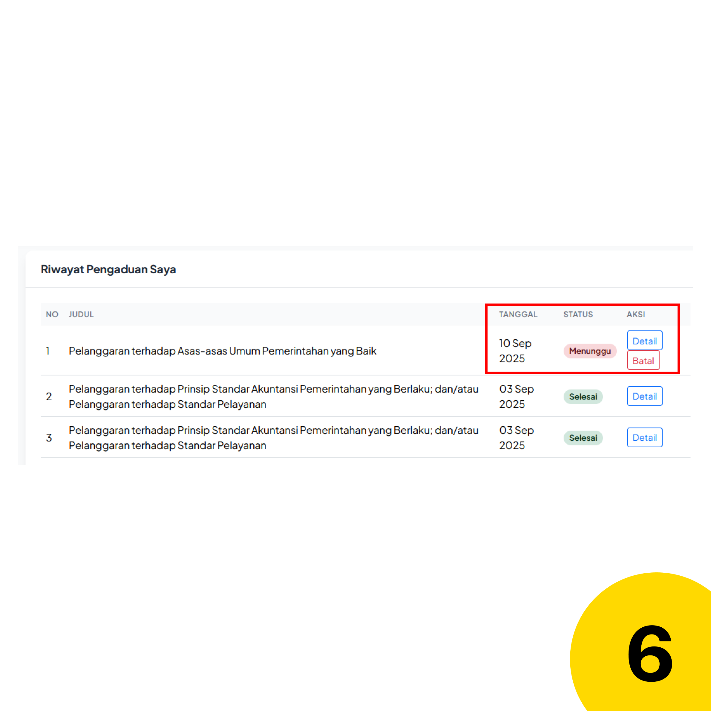 Langkah 4: Lengkapi Formulir