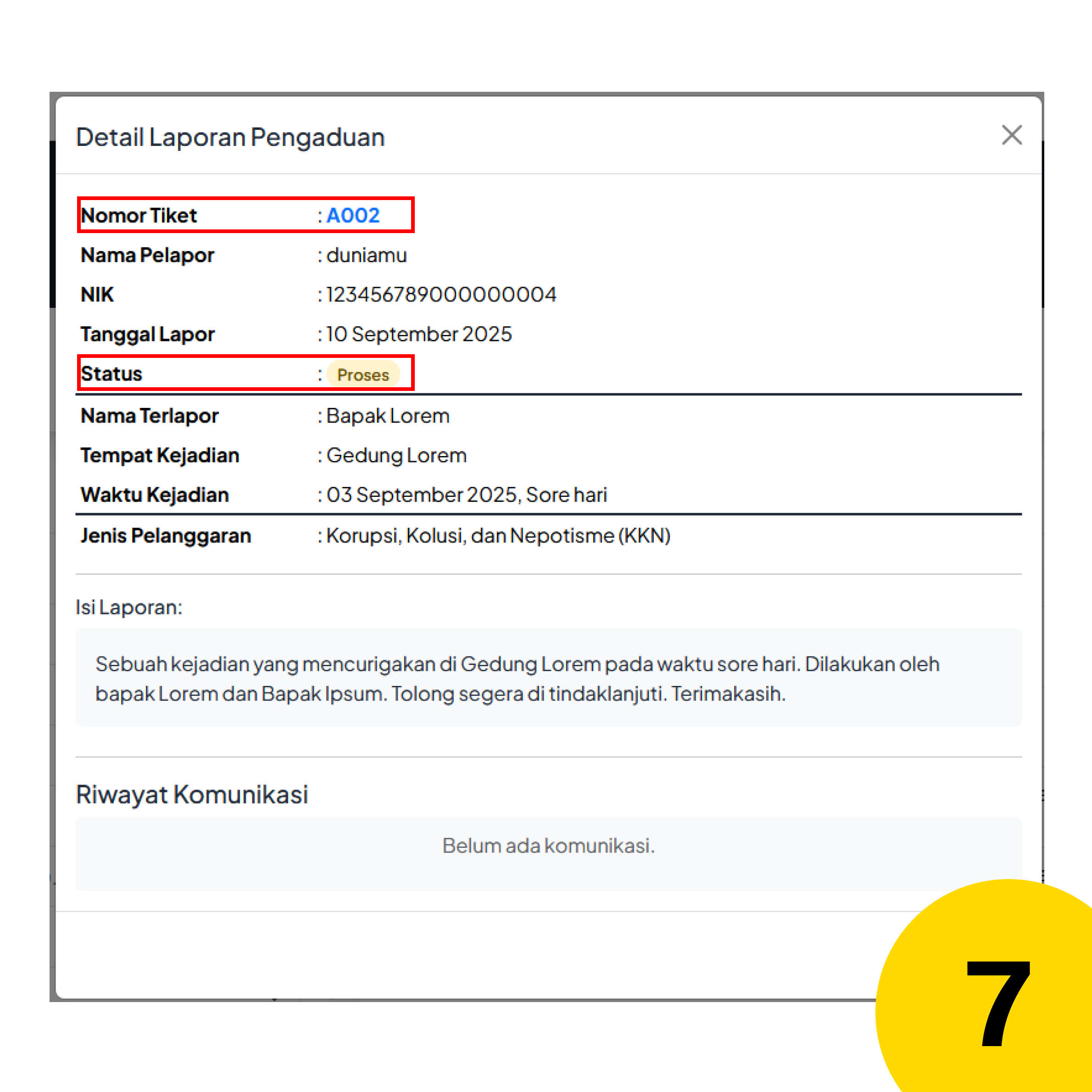 Langkah 4: Lengkapi Formulir